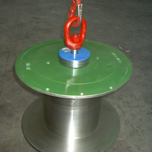 Automatic wire reel lifter