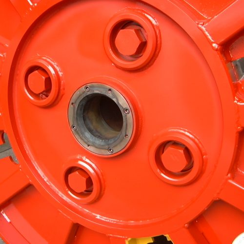 Collapsible reels central changeable bushing