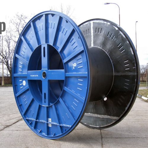 Industrial cable drum with flange 3320 mm