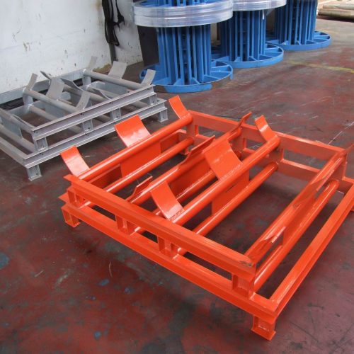 Orange pallet for 630 mm reel