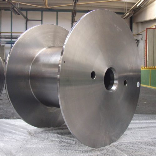 Steel spools 800 mm flange unpainted