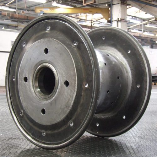 Steel spools anealing application