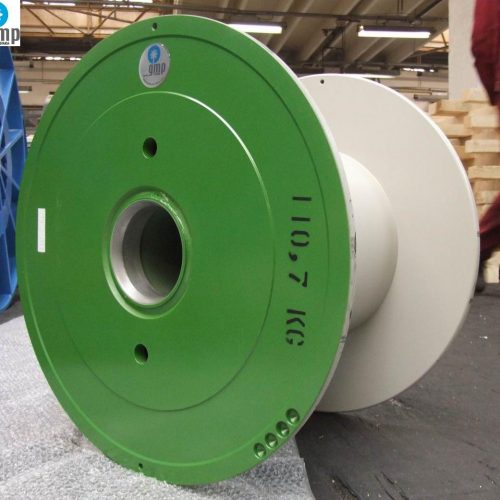 Steel wire reels for sale, green painting