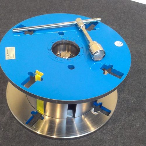 Take-apart reel 600 mm flange customized