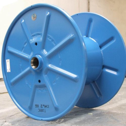 Single Wall steel reel, blue color